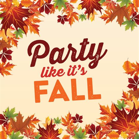 fall party pictures